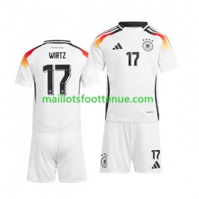 Maillot/Tenue Allemagne Florian Wirtz 17 Enfant Domicile UEFA Euro 2024